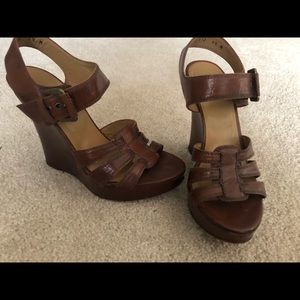 Stuart Weitzman wedge heals